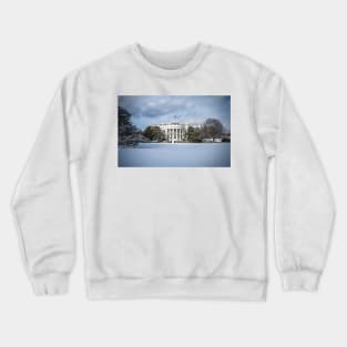 Winter at 1600 Pennsylvania Ave Crewneck Sweatshirt